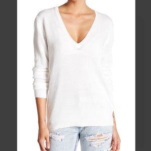 One Teaspoon Oxford V-Neck Sweater